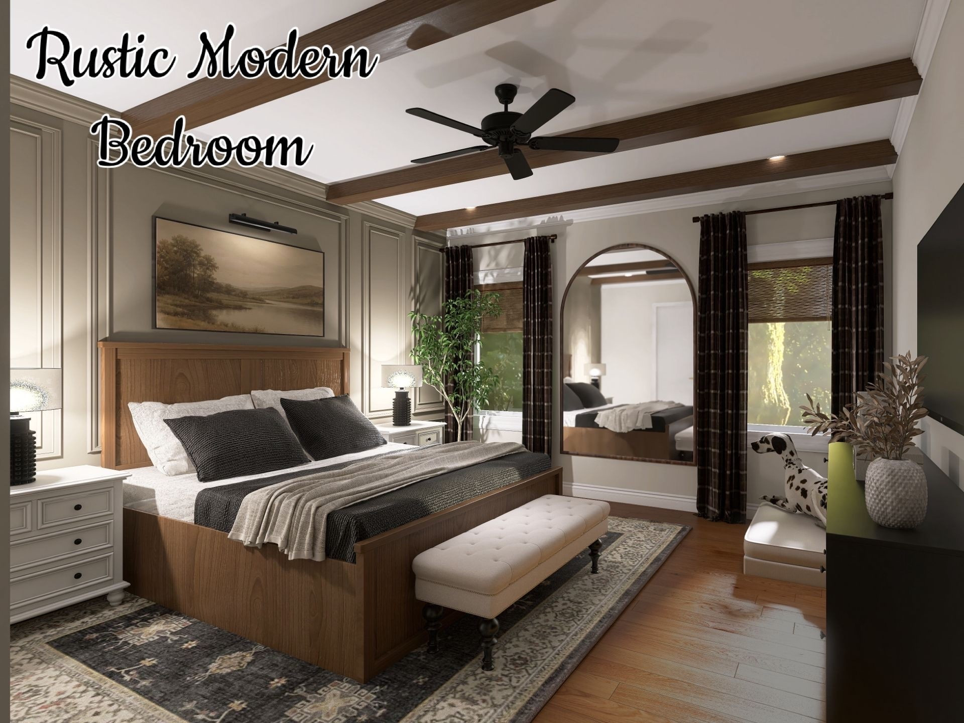 Designed by Olivia
Rustic Modern Bedroom

#LTKSeasonal #LTKHome #LTKmomlife