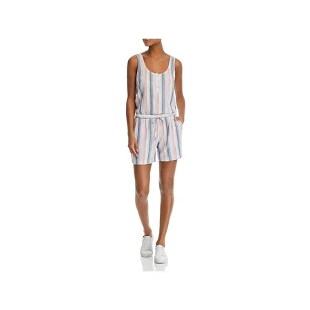 Bella Dahl Womens Playsuit Short Romper White L | Walmart (US)