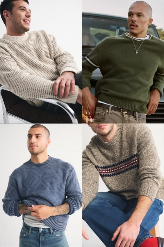Abercrombie Spring Sweater for Men | Easy Lightweight Style

#MensSpringStyle #AbercrombieStyle #MensFashion #SpringOutfitsMen #MensWardrobeEssentials #CasualMenswear #MensStyleInspo #EverydayMensStyle #SpringMenswear #SmartCasualMen 

 #LTKMens