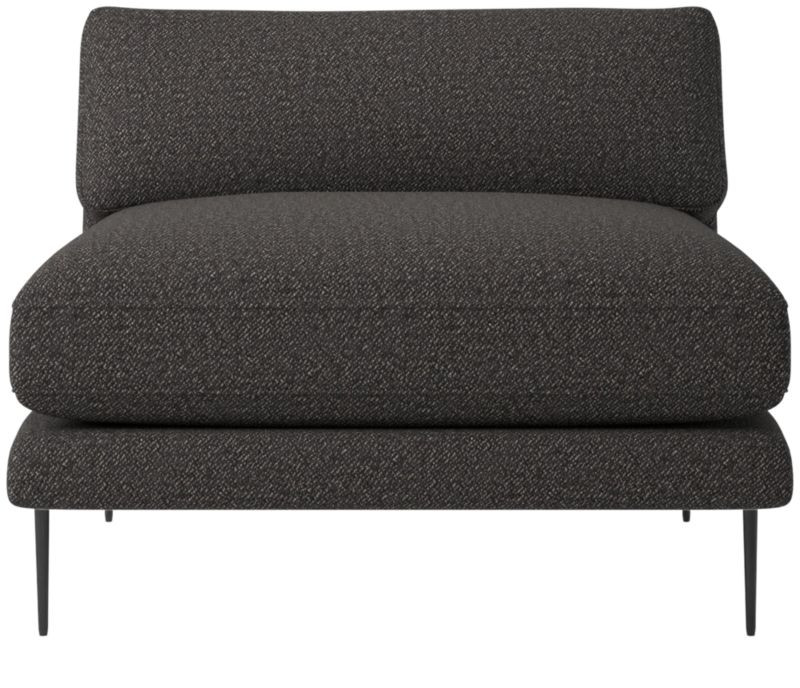 Scalino Grey Modern Armless Chair | CB2 | CB2