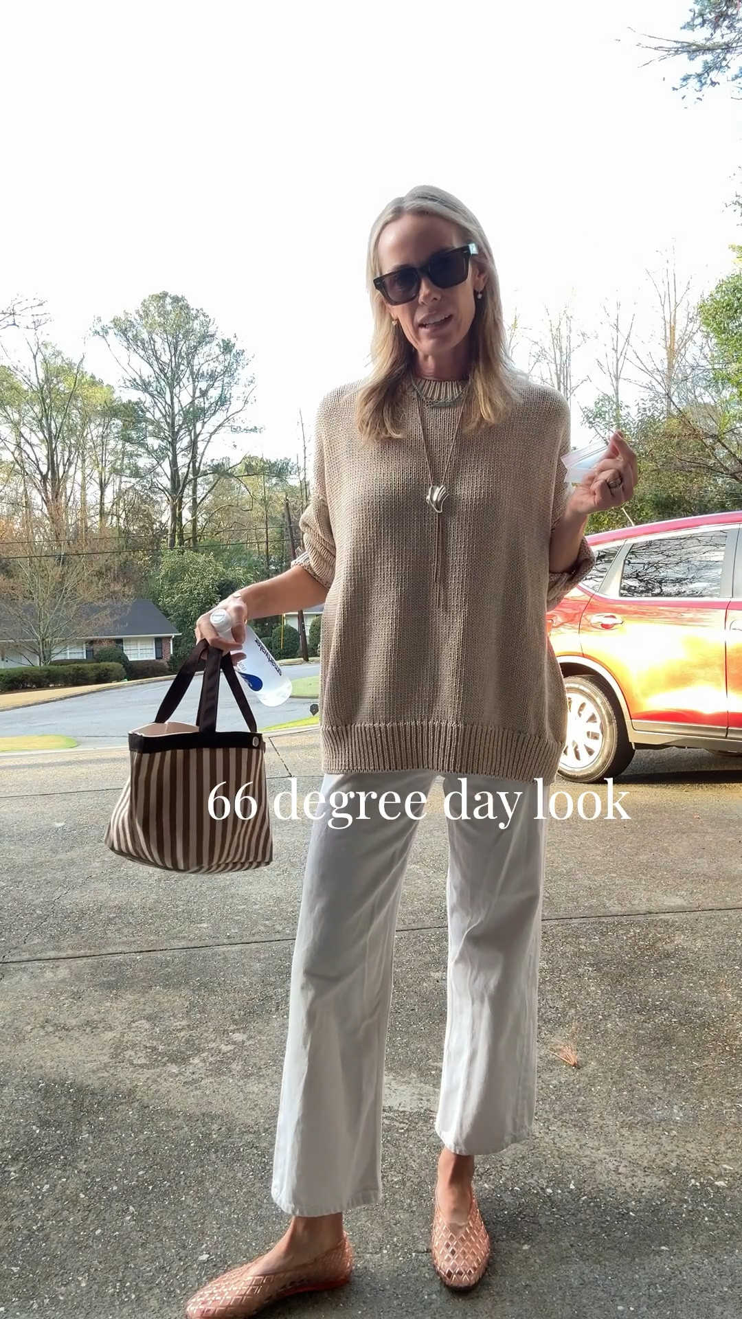 Size L sweater / 26 jeans 