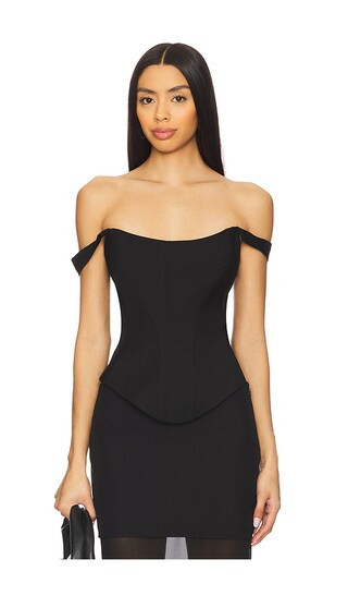 Mother of All Azalea Corset in Black. - size M | Revolve Clothing (Global)