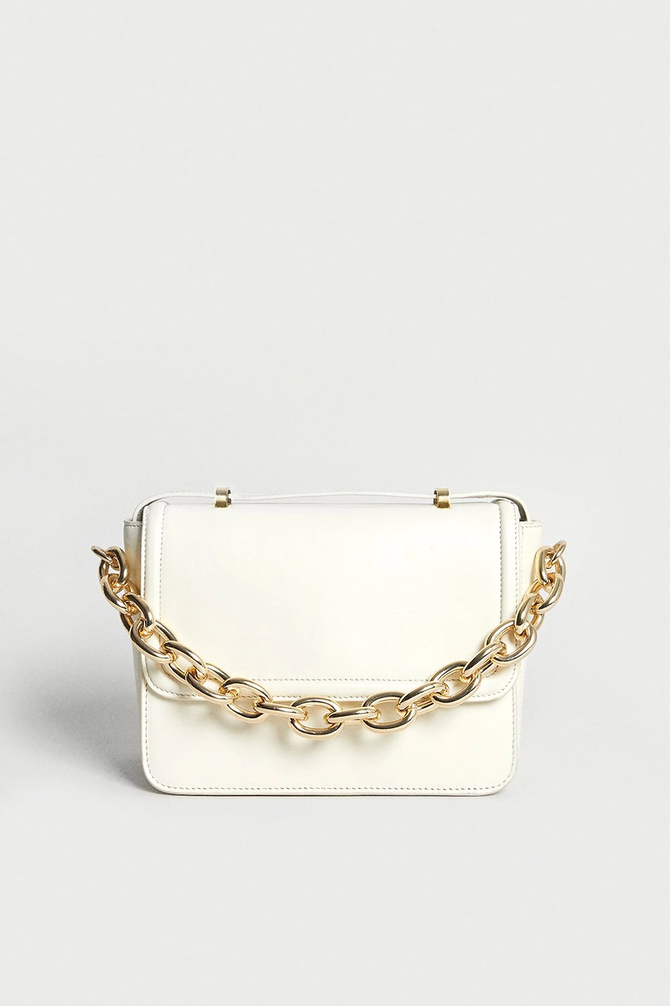 Real Leather Chain Crossbody | Warehouse UK & IE