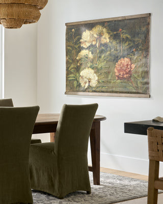 Oversized Botanicals in Bloom Vintage Tapestry | Magnolia