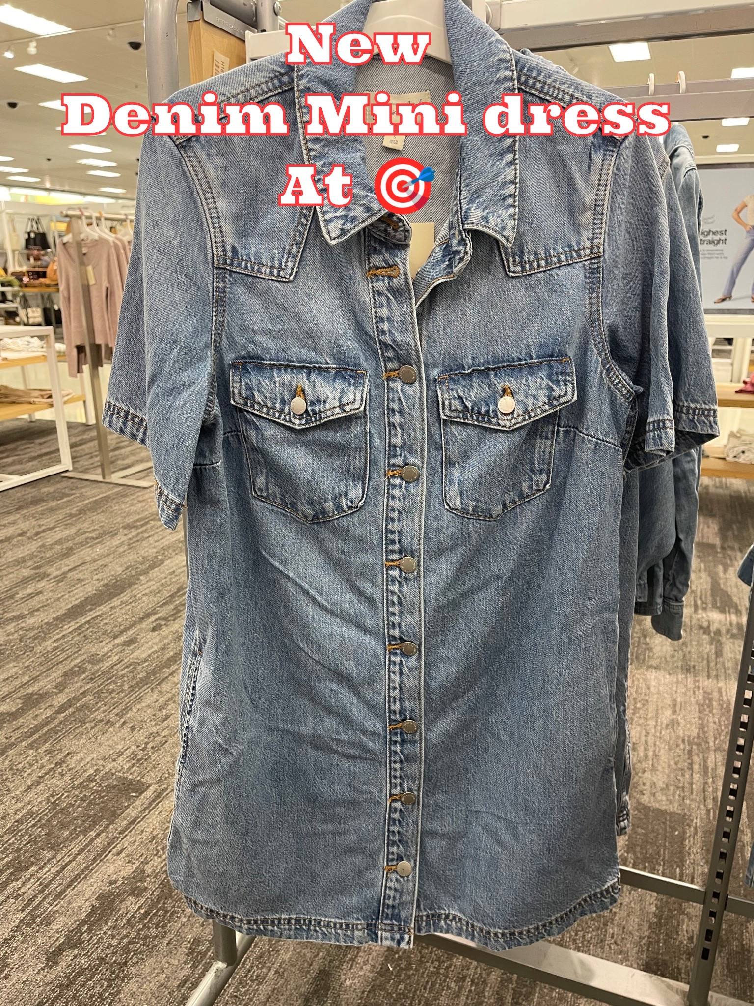 New Denim mini dress dropped at Target, perfect for a last minute Easter
Outfit or weekend outfit. So many new sandals too, linked some last minute options if you’re in a pinch, I got you 😉 #Easteroutfit #springoutfit #summeroutfit #outfitinspo #sandals #minidress #denimdress #targetfind #target @Target 

#LTKMidsize #LTKU #LTKootd