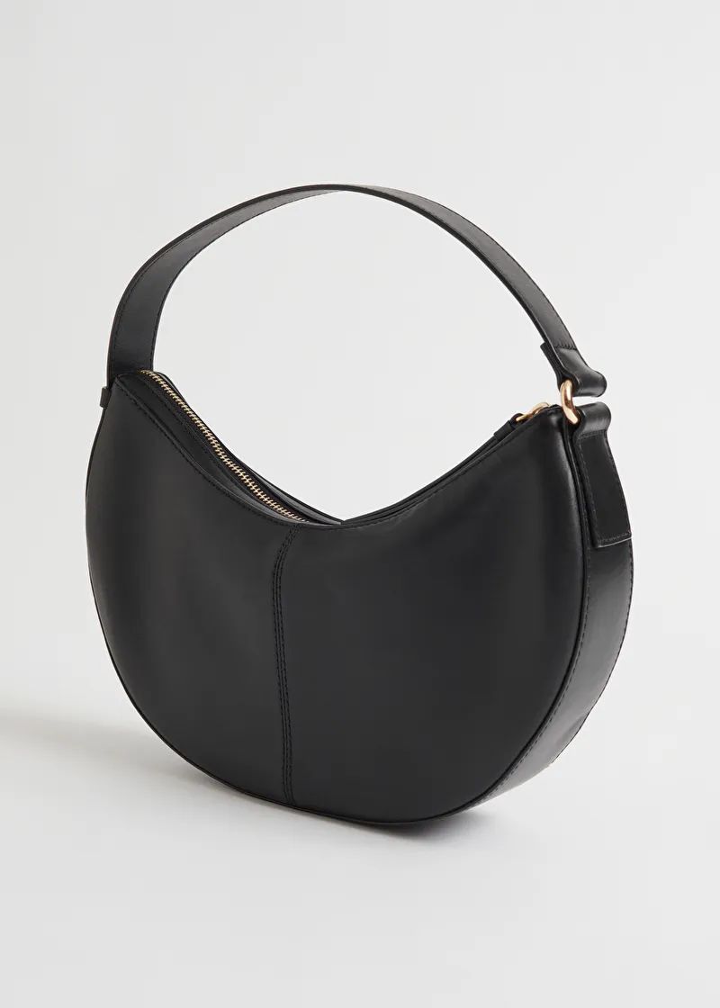 Small Rounded Leather Handbag | & Other Stories (EU + UK)