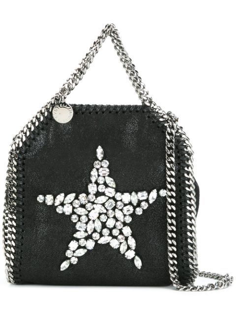 crystal star mini Falabella tote | FarFetch US