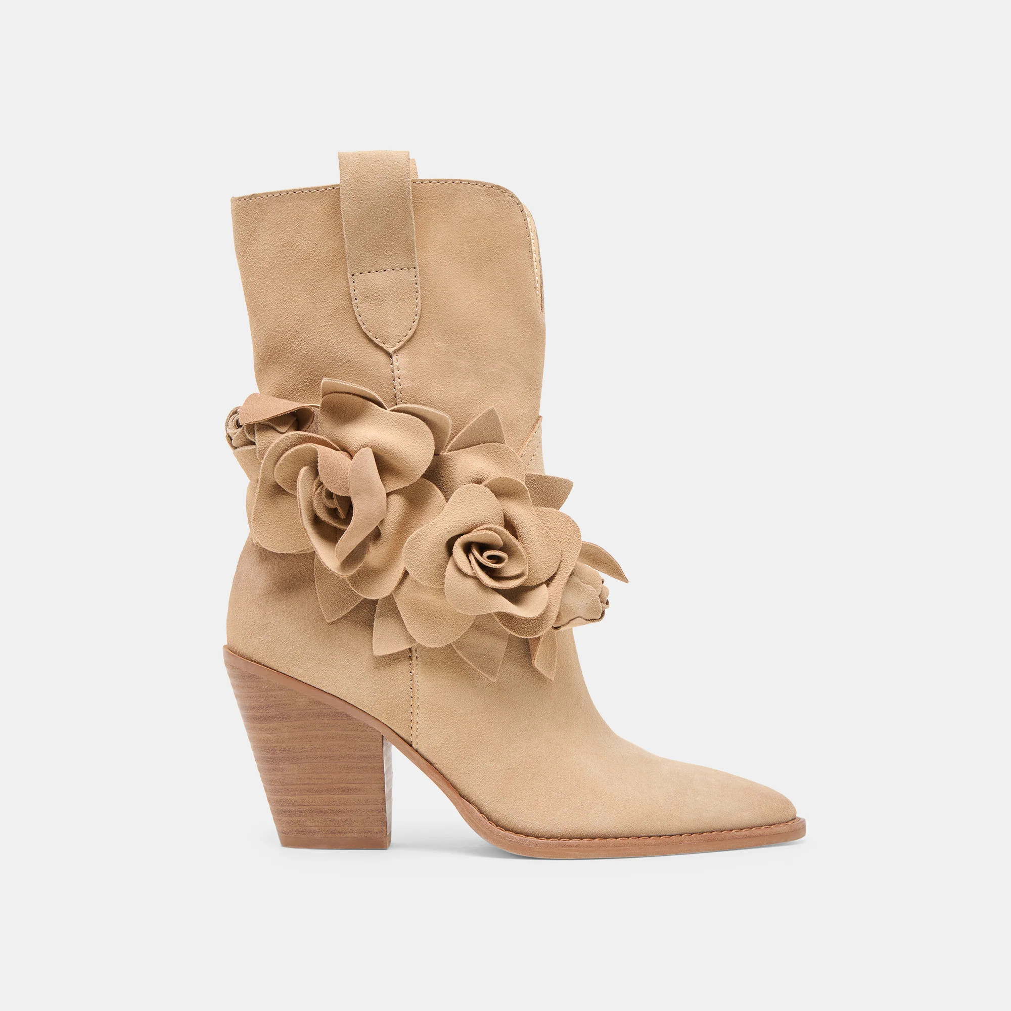 Jakel Boots Camel Suede | DolceVita.com