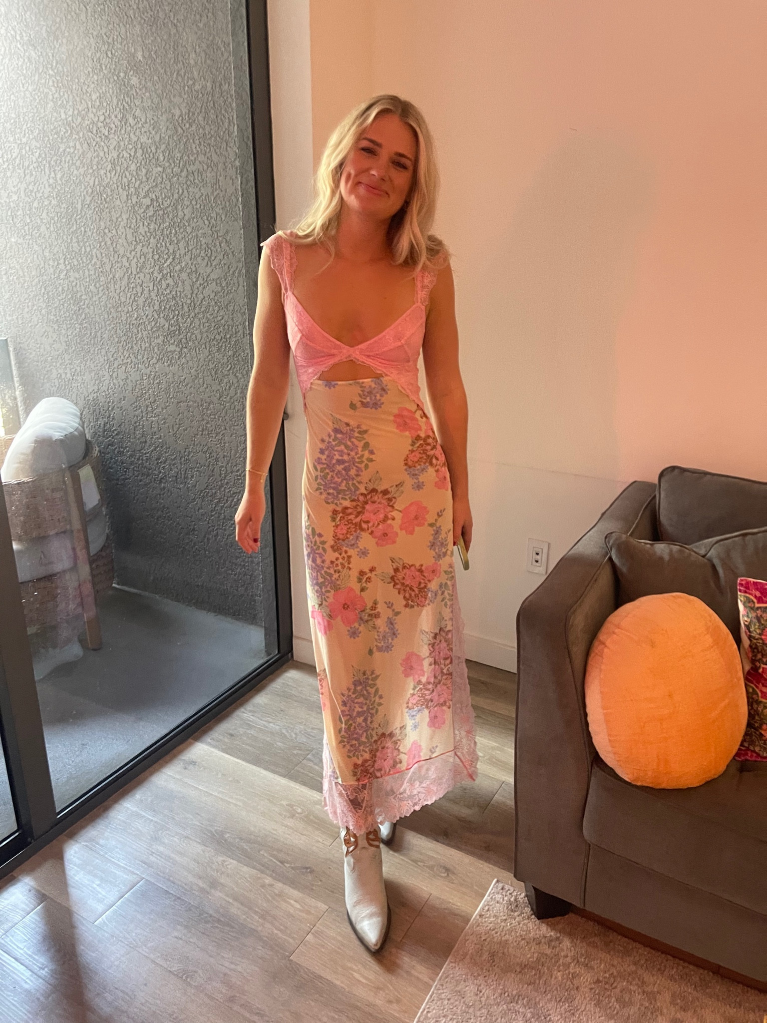 free people suddenly fine maxi dress Tea Suddenly Fine Maxi Slip
