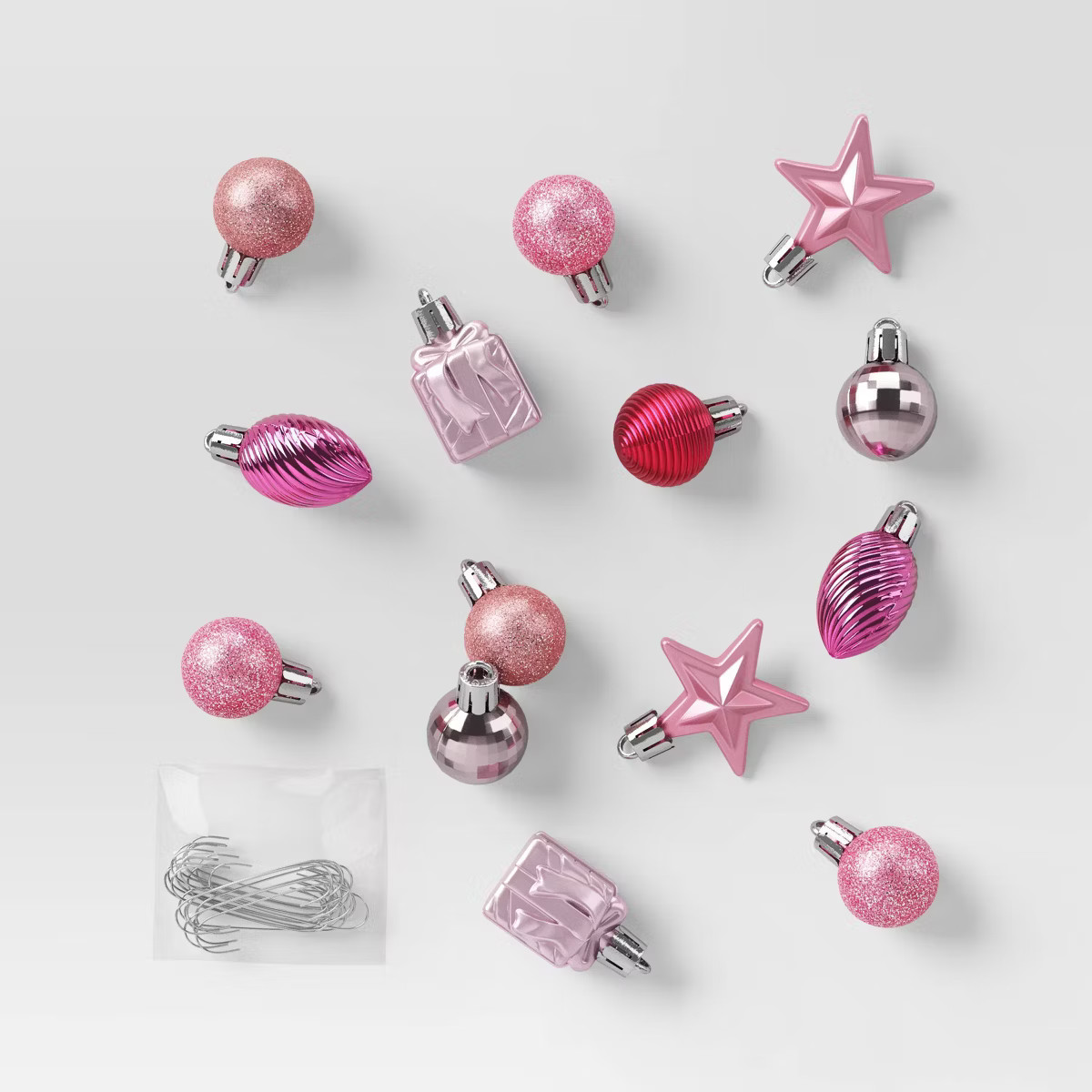 25ct Assorted Shatter-Resistant Christmas Tree Ornament Set - Wondershop™ | Target