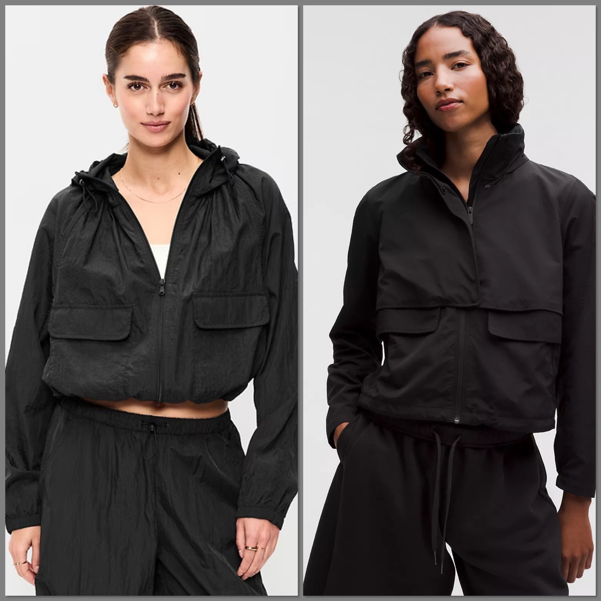 Look for less 
Lululemon $148
Old Navy $32
Both linked 

#LTKSaleAlert #LTKOver40 #LTKSeasonal