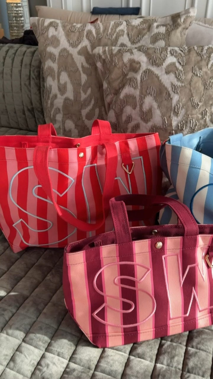 These striped totes are such a fun everyday bag. The bright colors make them feel like a statement piece, but the roomy tote shape keeps them practical for errands, travel, or carrying all the extras that come with busy days.

striped tote bag, colorful tote, everyday tote, travel bag, carryall bag, women’s handbag, fall accessories, mom bag, weekend bag, tote bag find, TheMomInStyle

#LTKootd #LTKSeasonal #LTKOver40