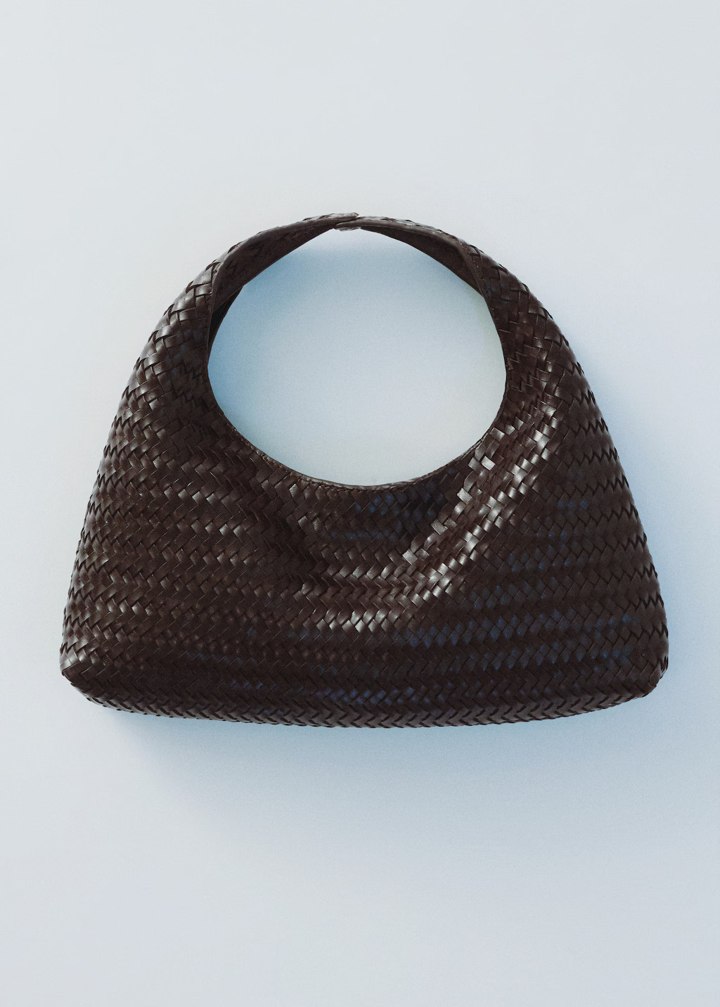 Braided leather handbag - Women | MANGO USA | Mango (US/MX/AU)