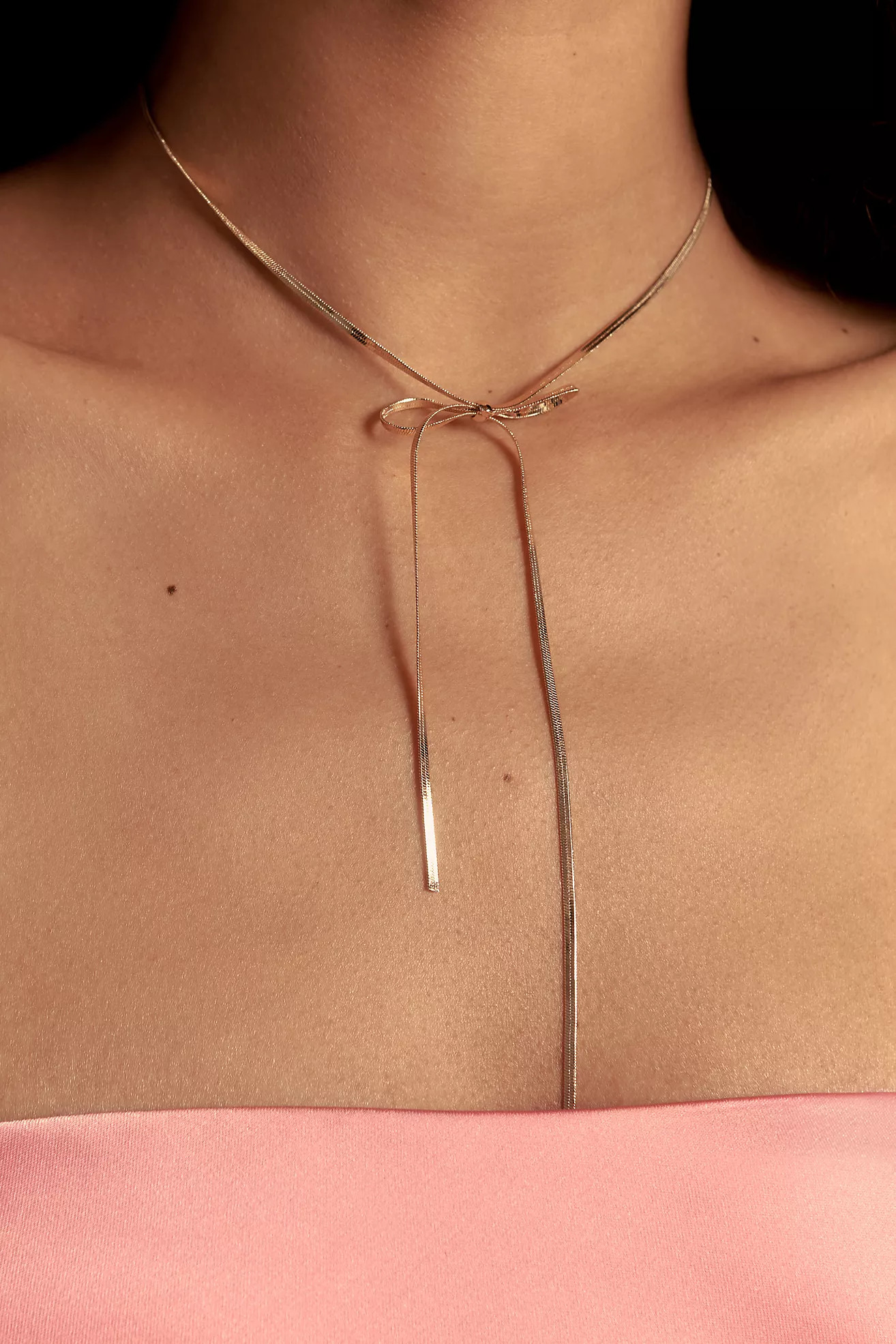 Bow Chain Necklace | Anthropologie (US)