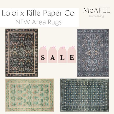 Area rug, living room, nursery, girls room, kids room, Loloi, rifle paper, sale alert 