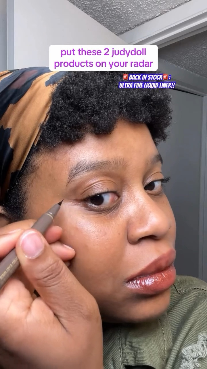 Judydoll 🫶🏽

Ultra fine liquid eyeliner*
Peel off stain + plumping oil duo*
*gifted

#judydoll #peeloffstain #thineyeliner