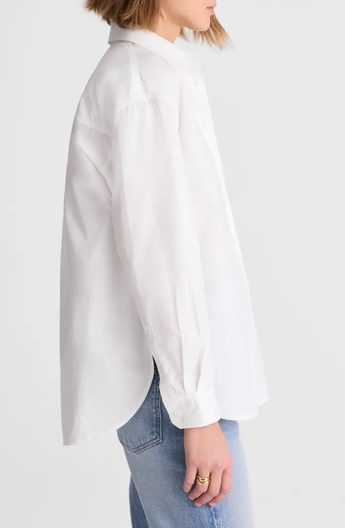 The Easy Poplin Button-Up Shirt | Nordstrom