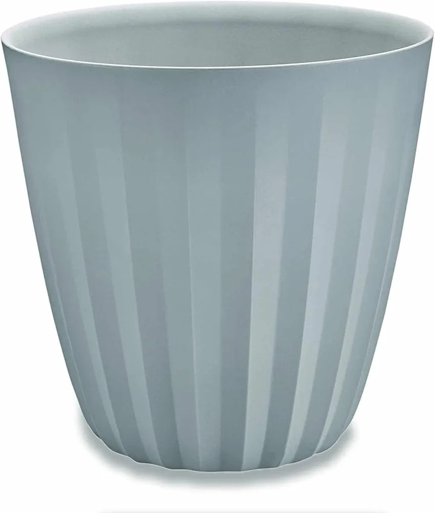 Crescent Garden Pleat Planter, Large Outdoor/Indoor Pot 19-Inch (Ash) | Amazon (US)