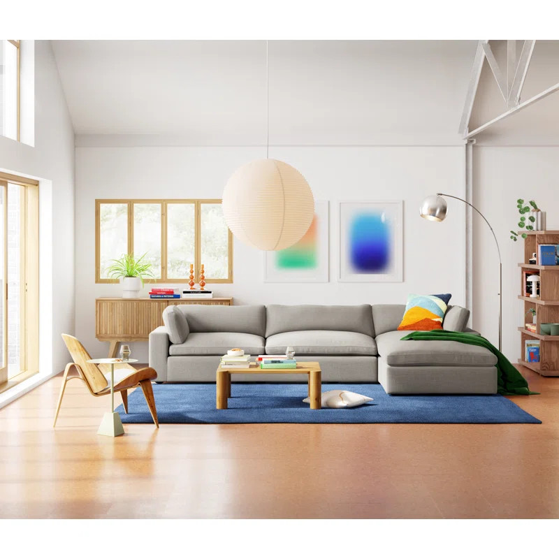 Asher 2 - Piece Upholstered Sectional | Wayfair North America