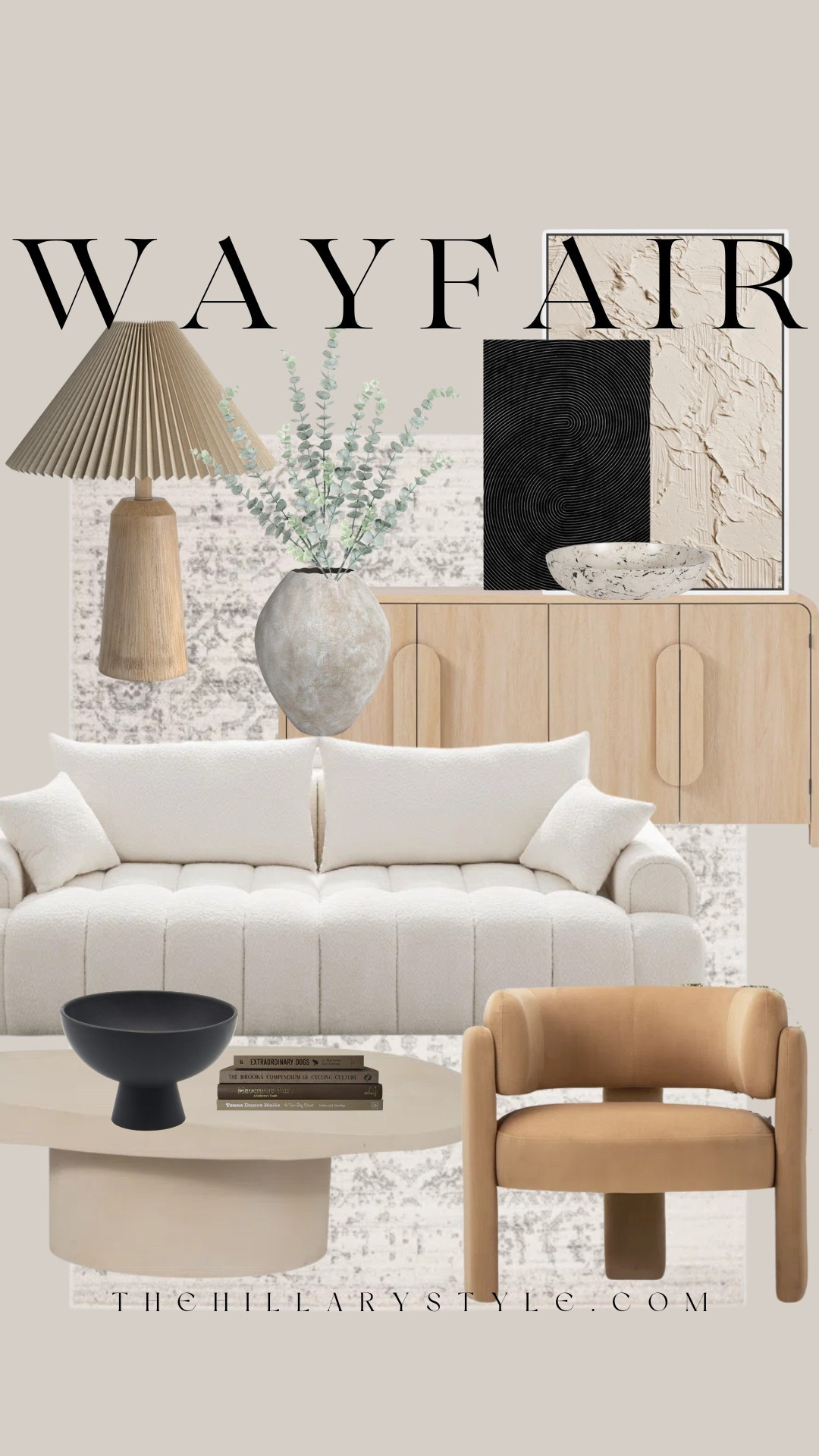 Elevated neutral home finds from Wayfair that I’m currently loving. These pieces bring warmth, texture, and a refined, designer-inspired look to any space. Perfect for styling a calm and cohesive home.

#LTKOver40 #LTKStyleTip #LTKHome