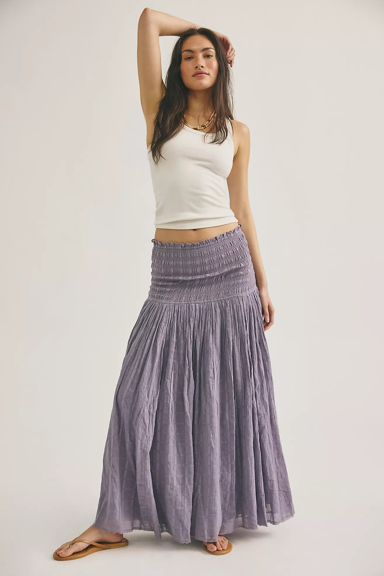 Raven Solid Convertible Maxi Skirt | Free People (Global - UK&FR Excluded)