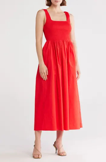 WAYF Smocked Fit & Flare Sundress | Nordstromrack | Nordstrom Rack