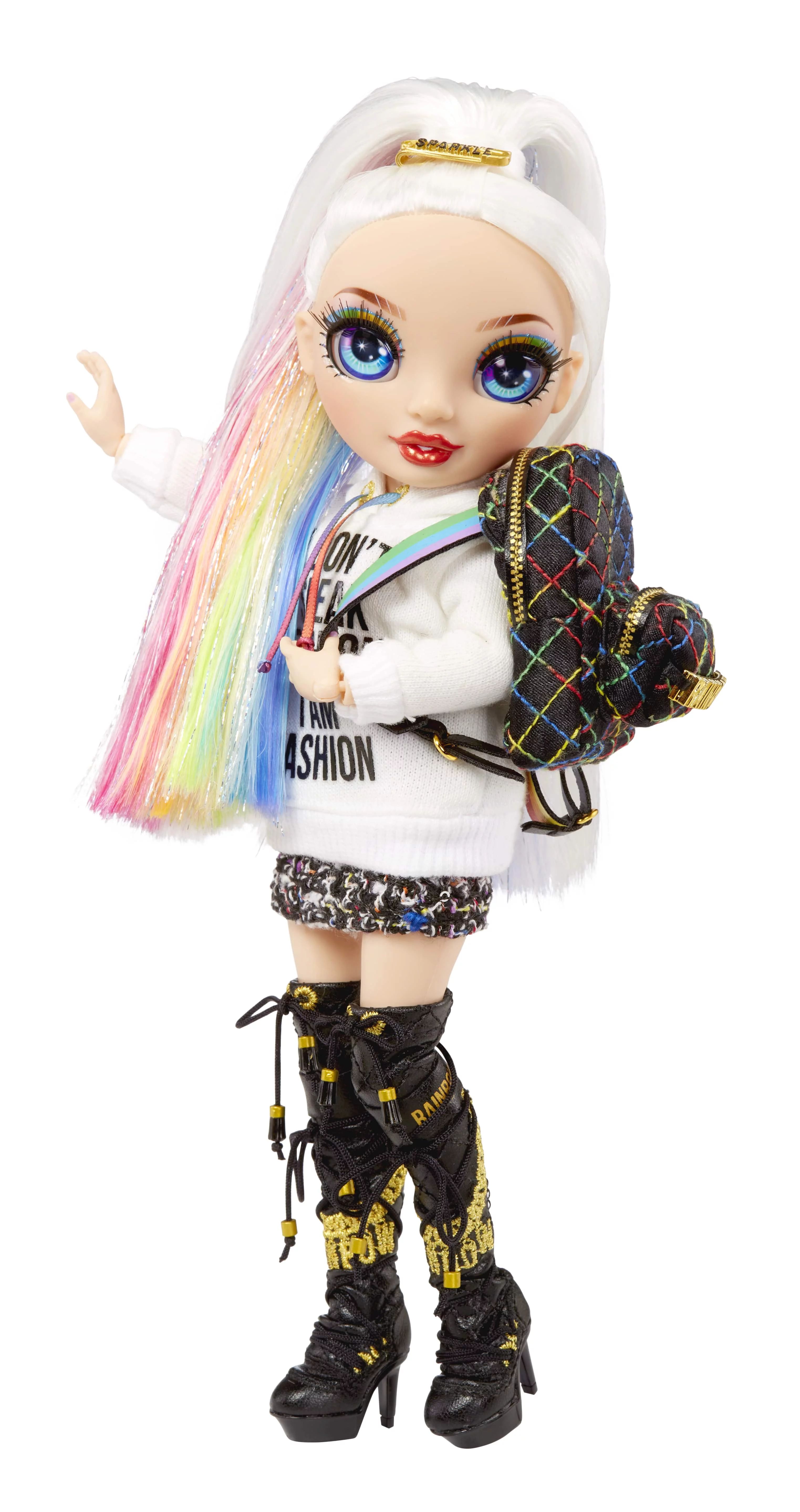 Rainbow High Jr High Amaya Raine- 9-inch RAINBOW Fashion Doll with doll accessories- open and clo... | Walmart (US)