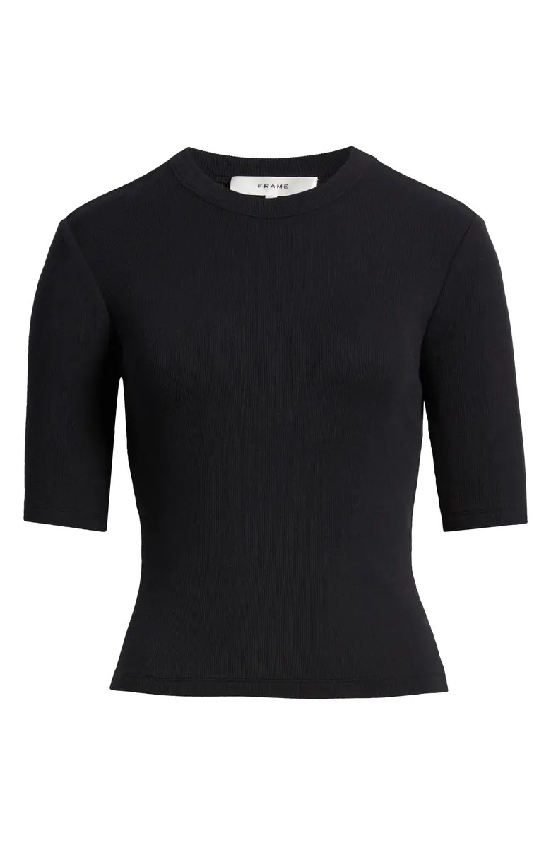 Rib Crewneck T-Shirt | Nordstrom