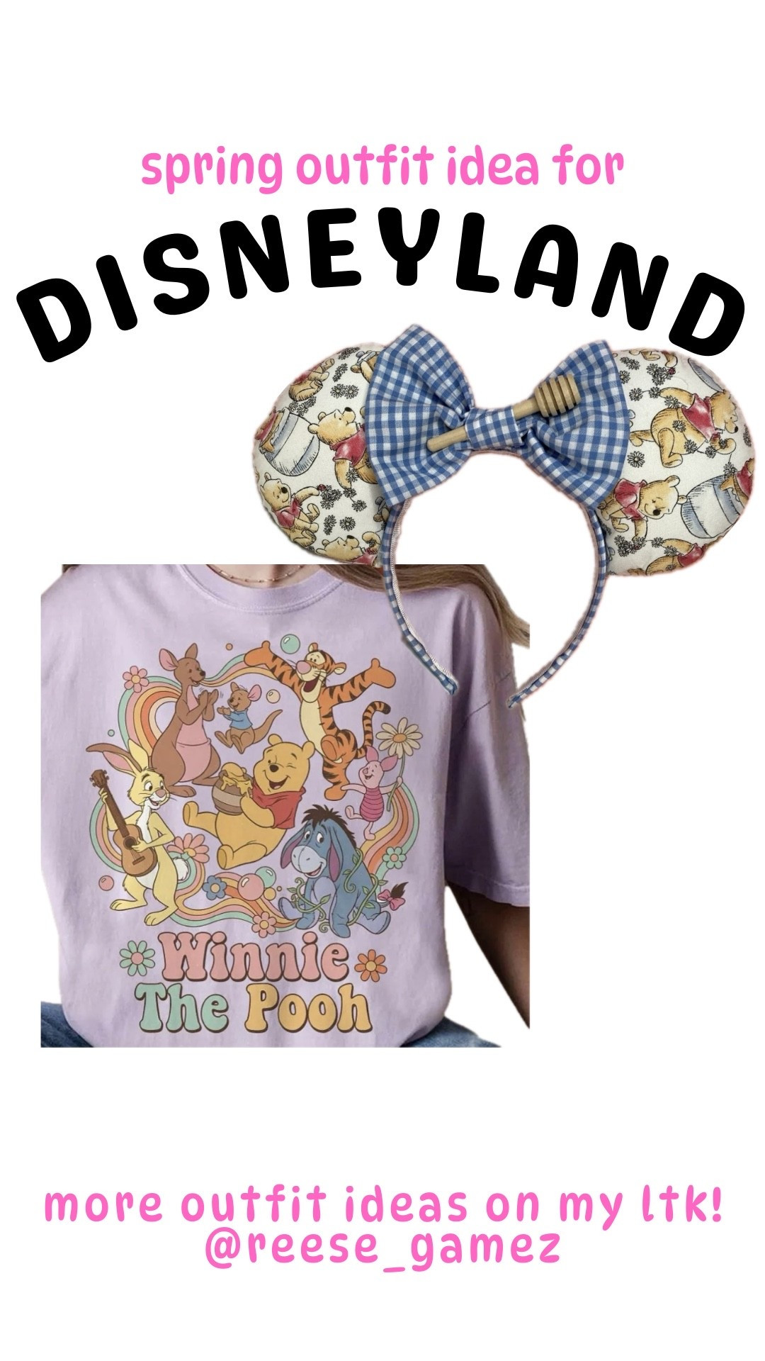 disney outfit, disneyland outfit, disney outfits, disneyland outfits, winnie the pooh outfit, mickey ears, minnie ears

#LTKootd #LTKTravel #LTKSeasonal