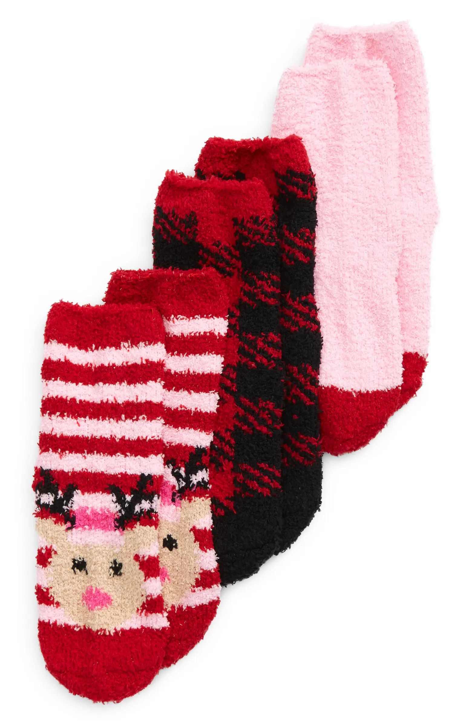 Capelli New York Kids' Assorted 3-Pack Cozy Socks | Nordstrom | Nordstrom
