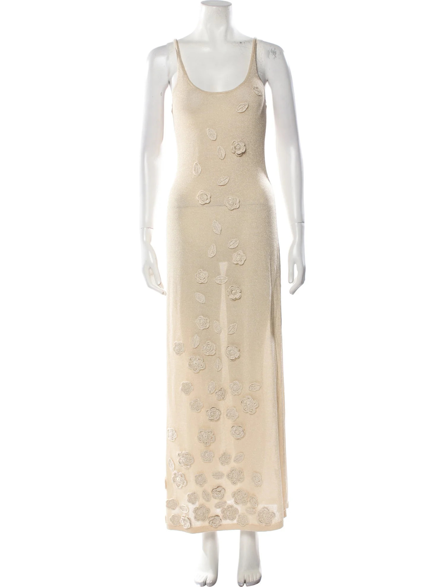 Scoop Neck Long Dress | The RealReal