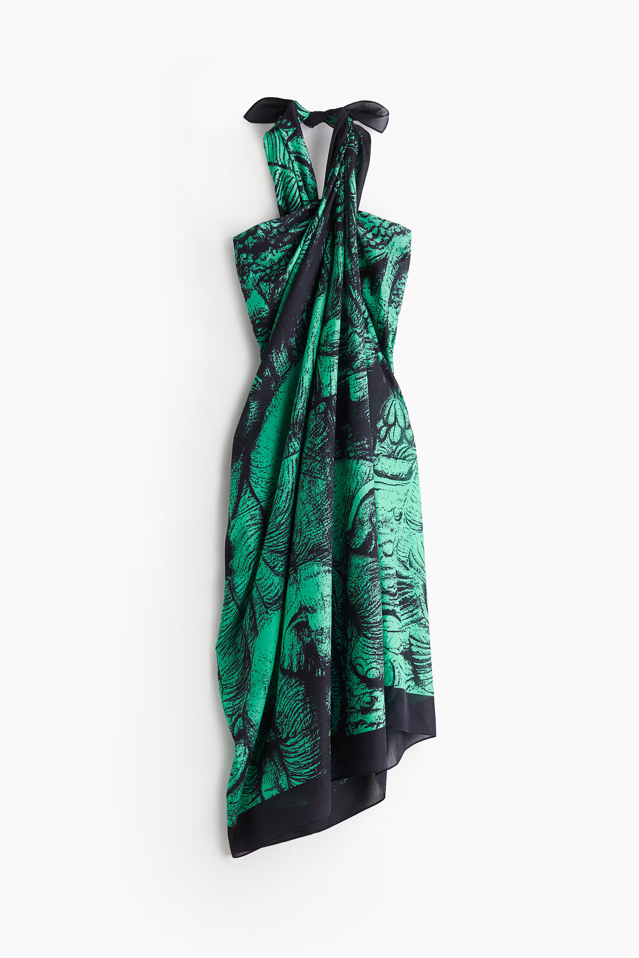Patterned Cotton Scarf | H&M (US + CA)