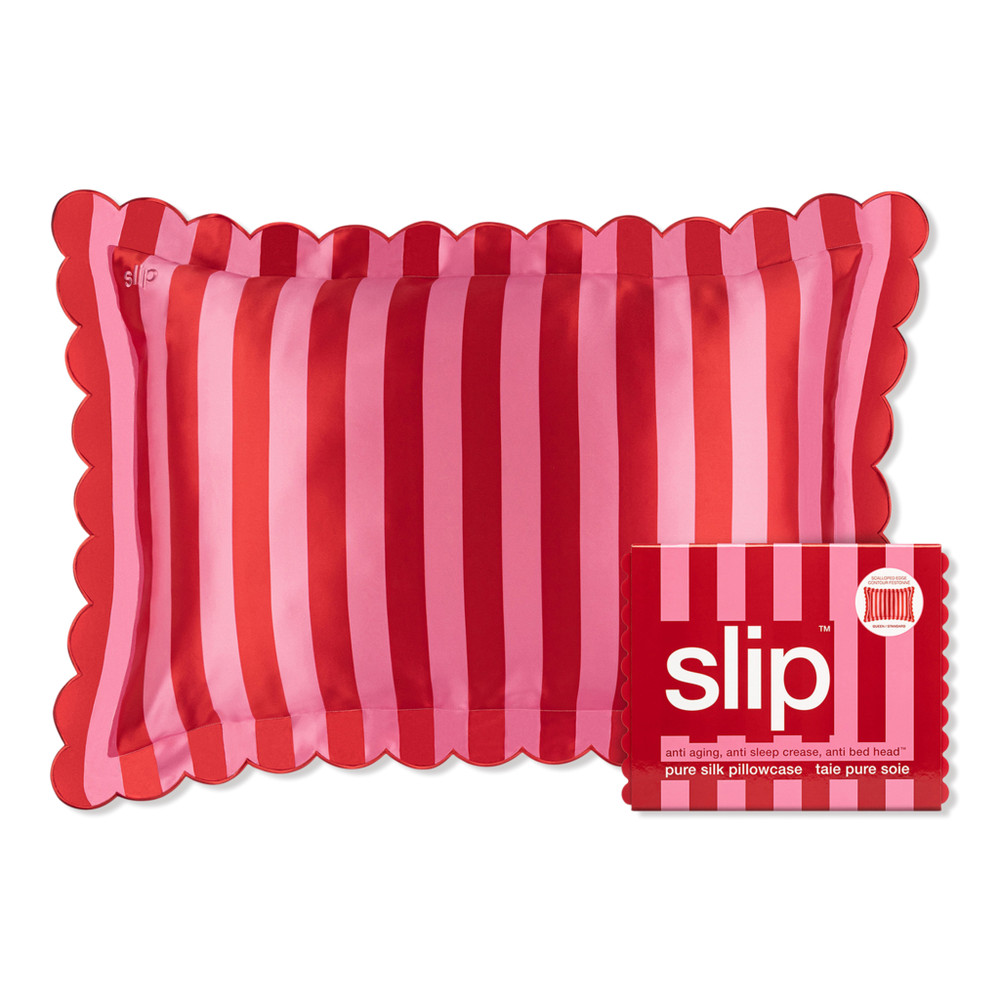 Slip Pure Silk Queen Pillowcase with Scalloped Edge - Sunshade | Ulta