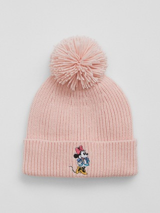 babyGap &amp;#124 Disney Minnie Mouse Poof Beanie | Gap Factory