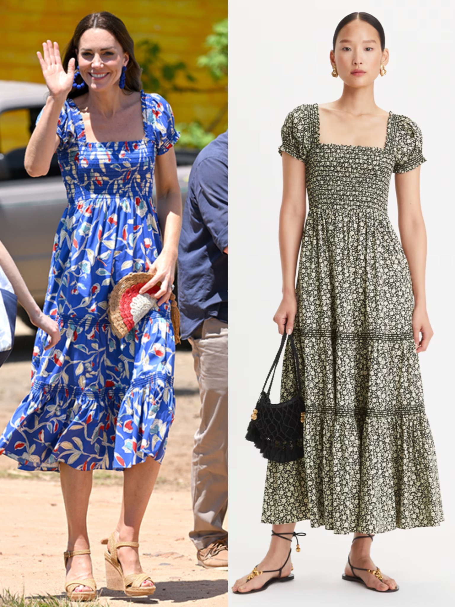 Tory Burch smocked dress sale 

#LTKstyletip