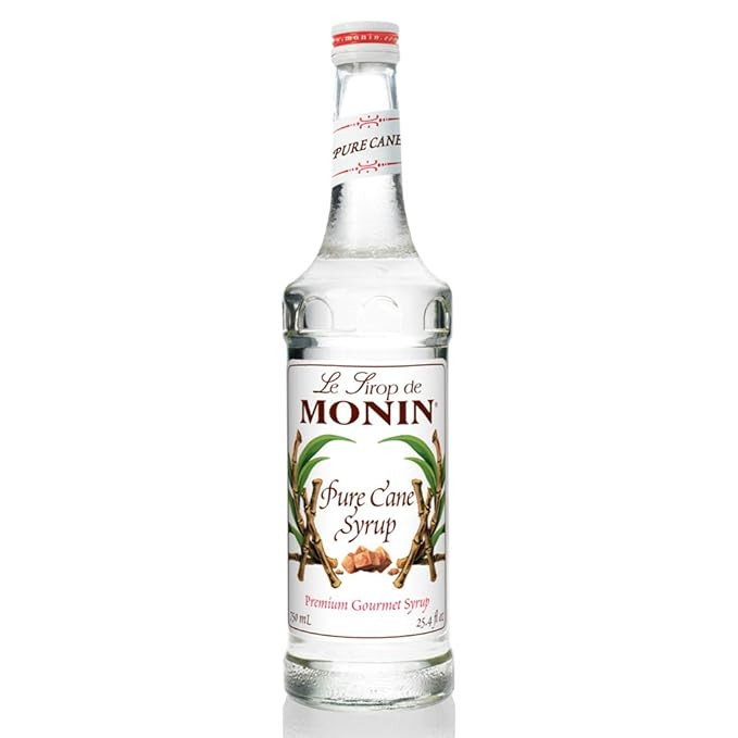 Monin - Pure Cane Syrup, Pure and Sweet, Great for Coffee, Tea, and Specialty Cocktails, Gluten-F... | Amazon (US)