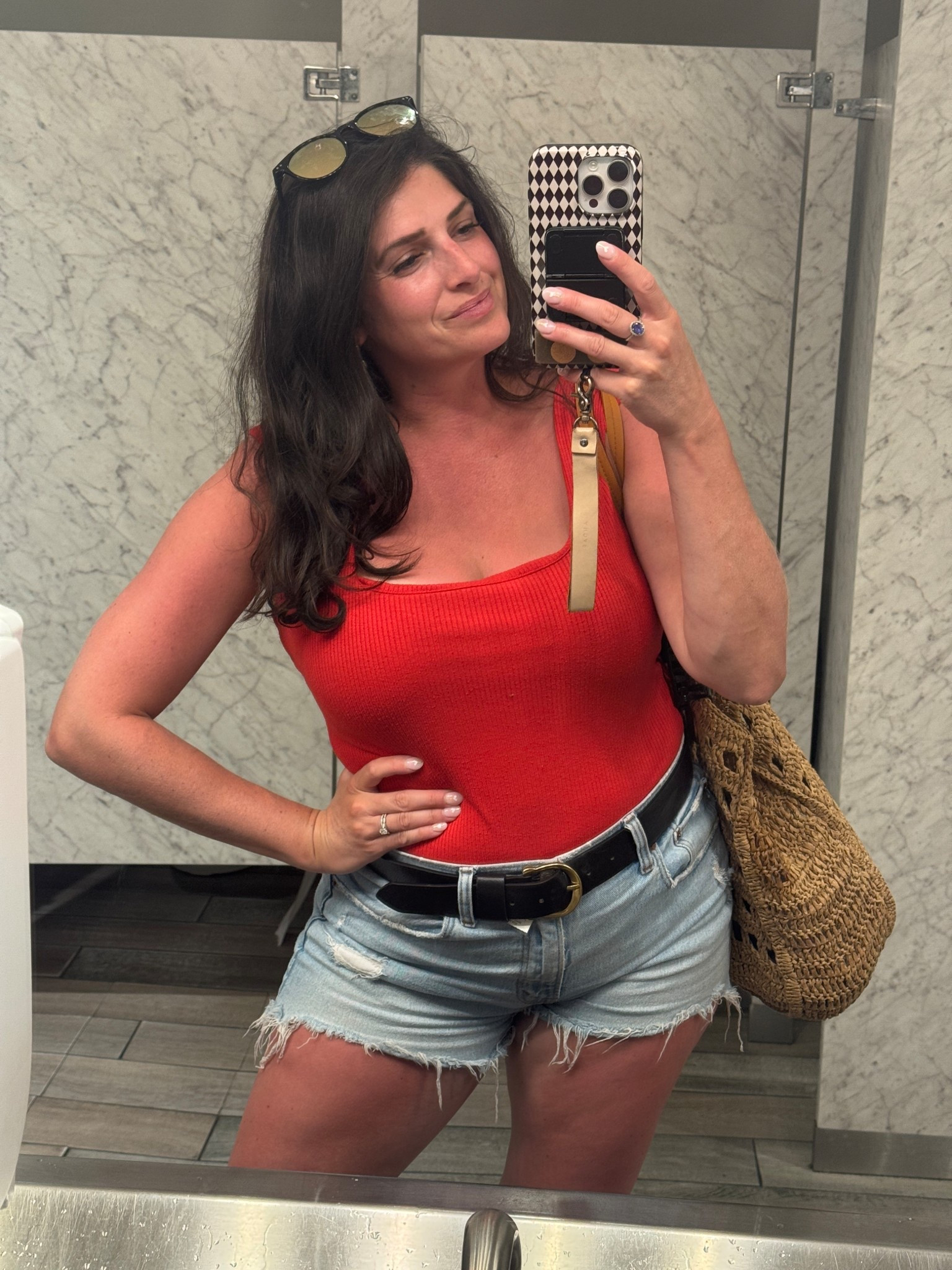 Ready for adventures ✨ I’m obsessed with the fit of this square-neck bodysuit from Lulus. My Target summer bag is so cute and easy to carry, and these sunglasses are perfect for my small face girls who love a chic, small-frame style. 

#Lulus #TargetStyle #TargetFinds #SmallFrameSunglasses #OOTD #SummerStyle #SquareNeckBodysuit #TargetBag #AmazonFashion #AffordableStyle #OOTDinspo #EverydayStyle #SummerOutfit #WardrobeFavorites

#LTKFindsUnder100 #LTKSaleAlert