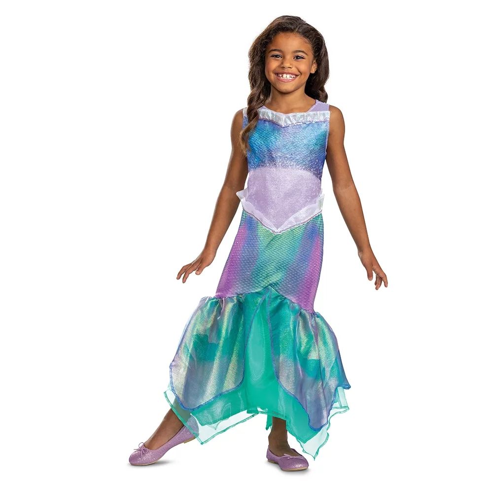 The Little Mermaid Girls’ Ariel Halloween Costume, Size XS (3T-4T) | Walmart (US)