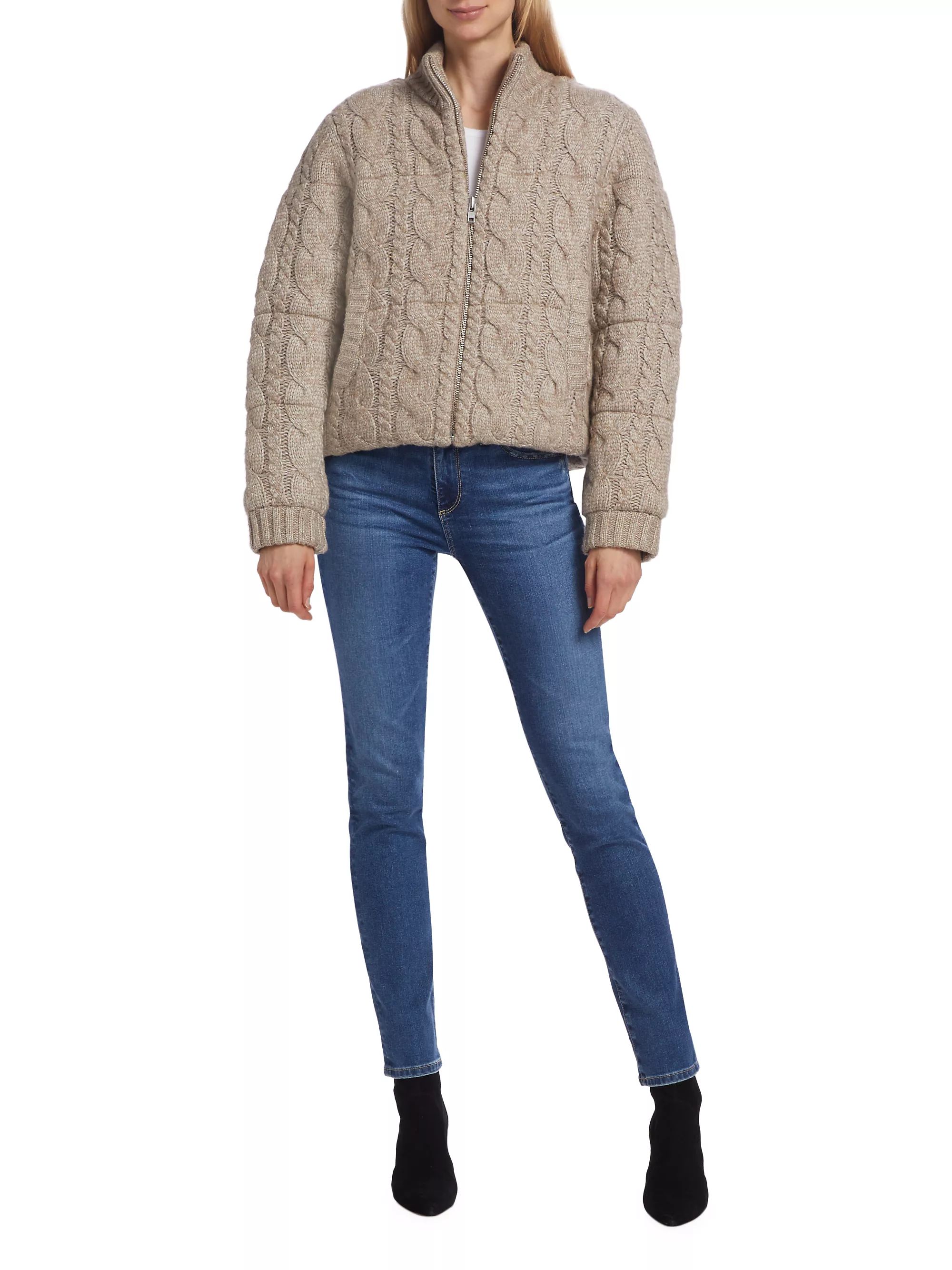 Aspen Cable-Knit Sweater Jacket | Saks Fifth Avenue