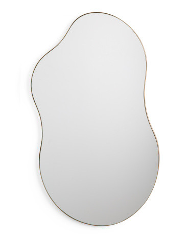 24x42 Metal Irregular Shaped Wall Mirror | Marshalls