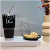 Dupe Brand Water Cups Arts With Straw ABS Material Stainless Steel Include Box | DHGate