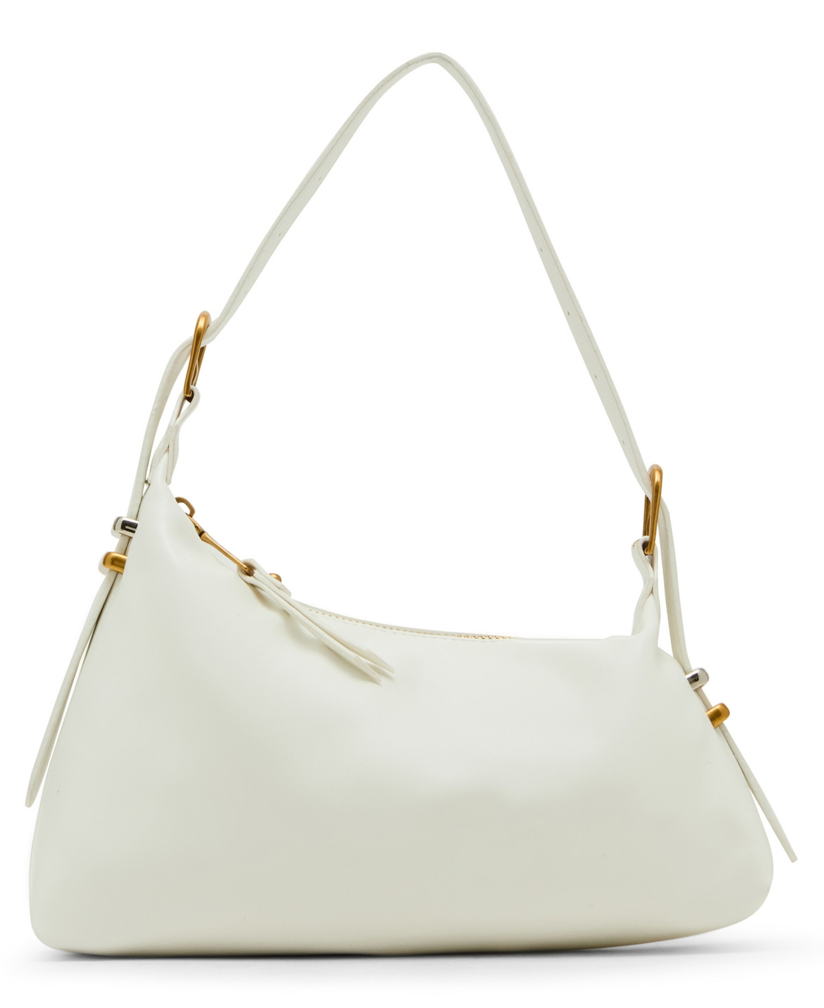 Steve Madden Bnally Asymmetrical Shoulder Bag - White | Macy's