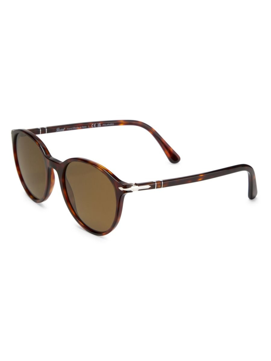 Persol56MM Round Sunglasses | Saks Fifth Avenue
