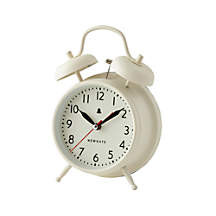 White Retro Alarm Clock + Reviews | Crate & Kids | Crate & Barrel