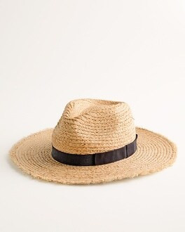Fringed Straw Hat | Chico's