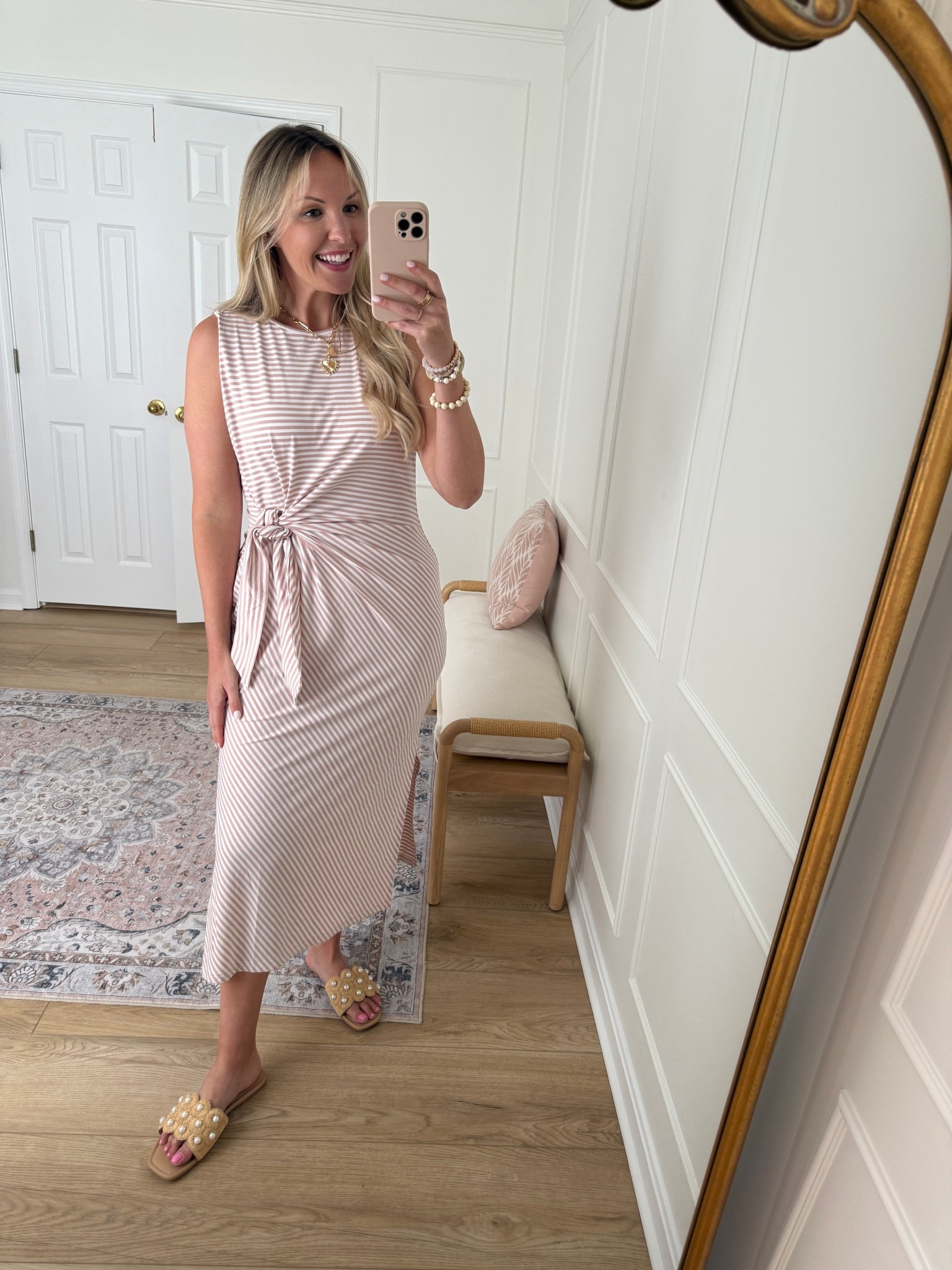 Summer outfit - casual work outfit - wearing a med 

#LTKMidsize #LTKStyleTip #LTKWorkwear