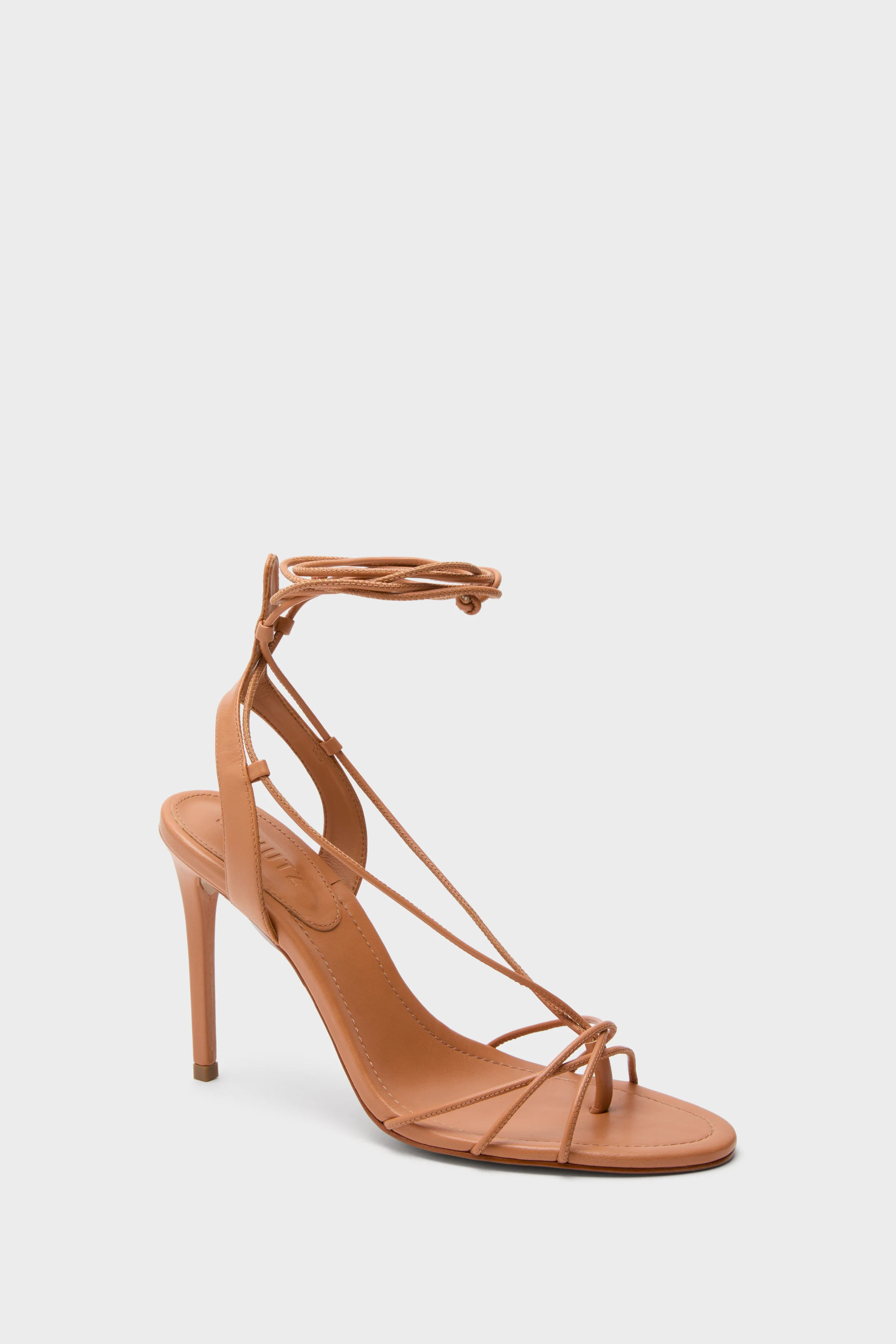 Earth Clay Demetria Wrap Heels | Tuckernuck (US)