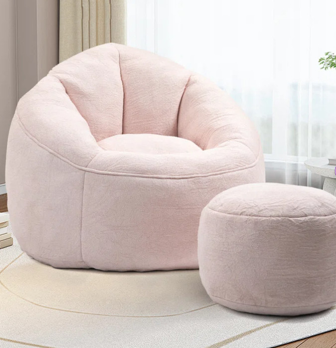 Pink Blush Sofa Chair For Bedroom or Living Room - I think it would also be adorable in a walk-in closet. 

 #LTKGiftGuide #LTKU #LTKHome