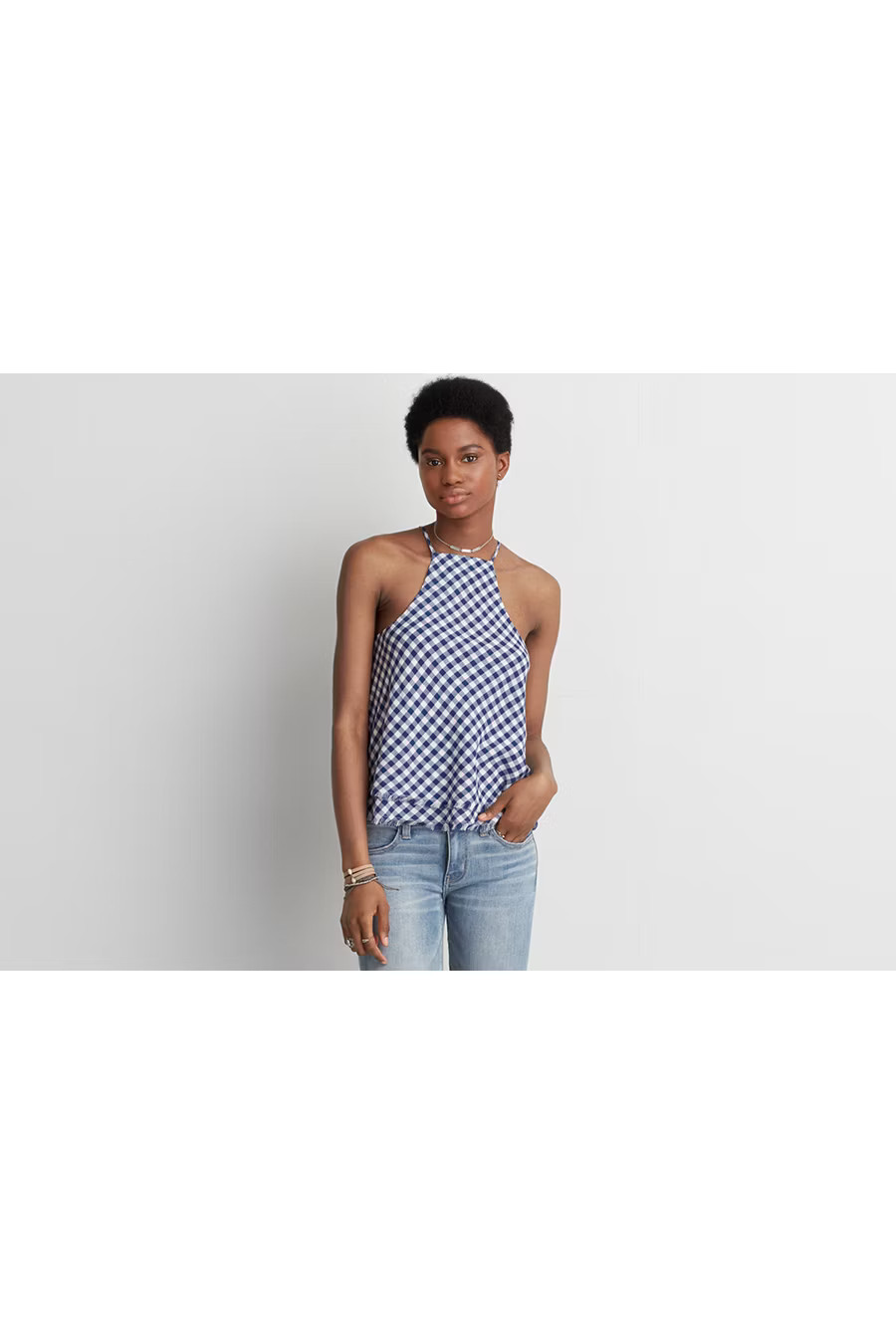 AE Hi-Neck Swing Tank | American Eagle Outfitters (US & CA)