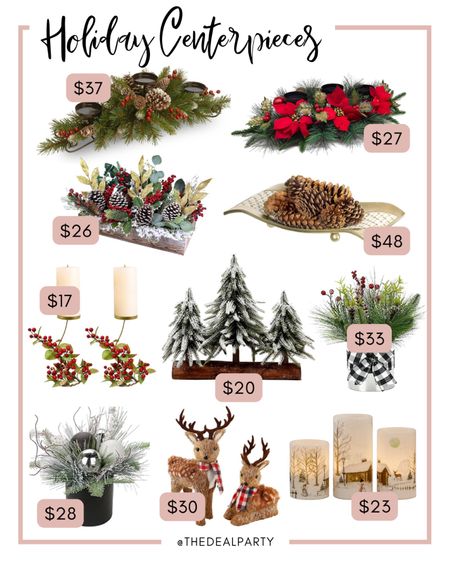 Holiday Centerpieces | Christmas Centerpieces | Christmas Decor | Holiday Decor | Amazon Decor 

#LTKhome #LTKHoliday #LTKSeasonal